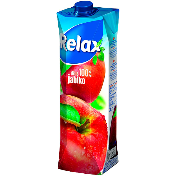 Juice 100% Jablko + Jahoda 1l