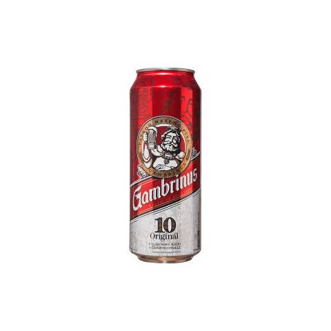 Gambrinus 10* 0,5l plech