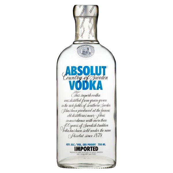vodka Absolut 0,7l