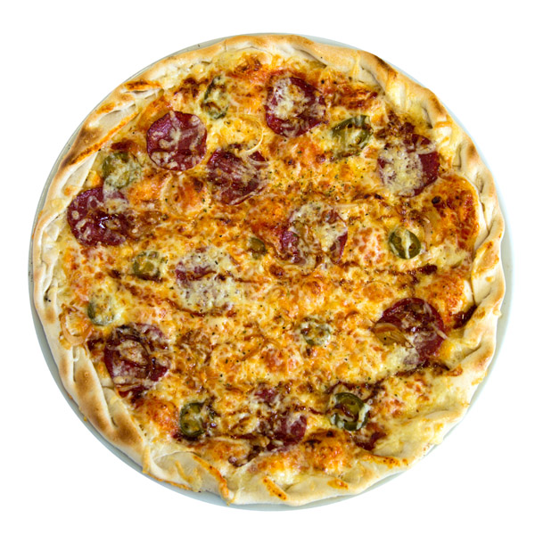 BBQ SALAMI PIZZA