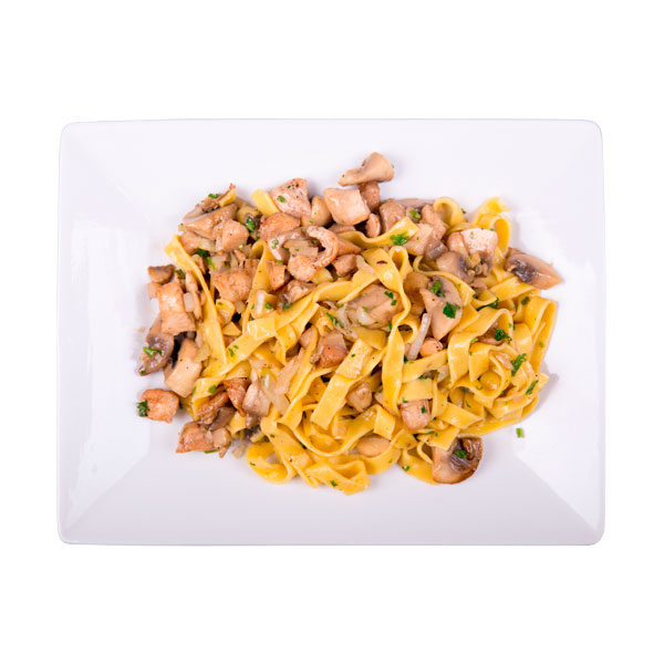 tagliatelle s houbami