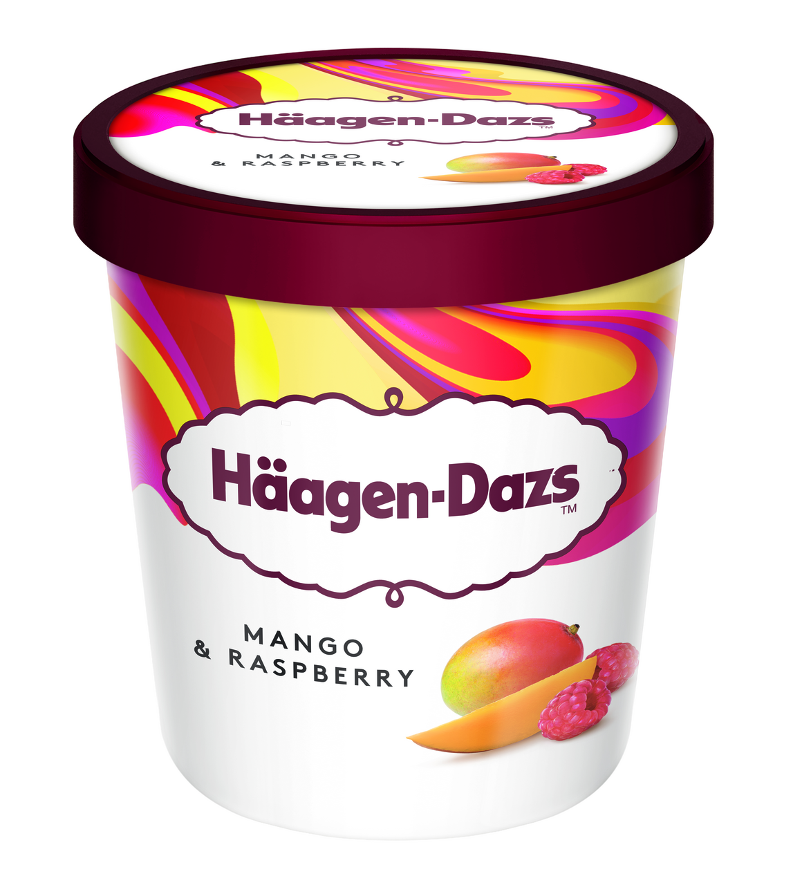 Häagen-Dazs zmrzlina mango a malina 460 ml
